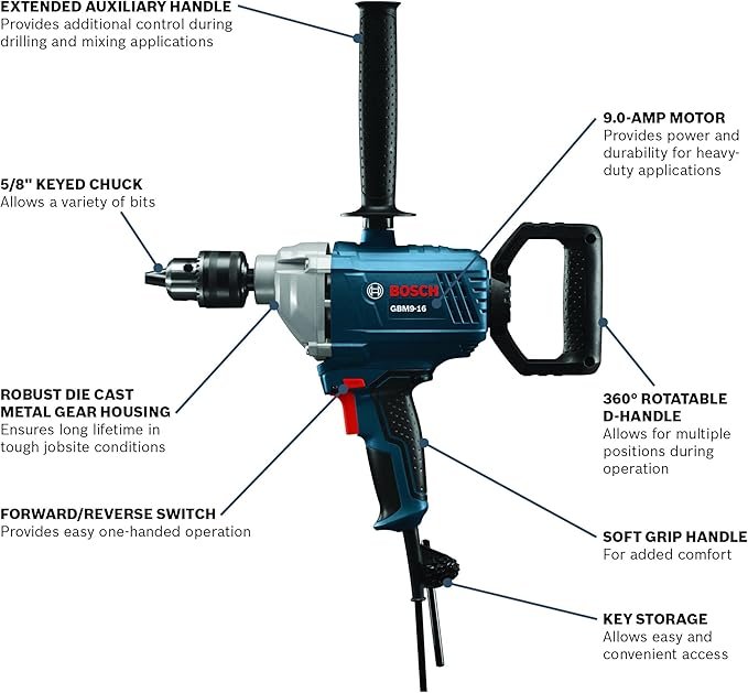 TALADRO ROTACIÓN GBM 1600 RE - Image 2