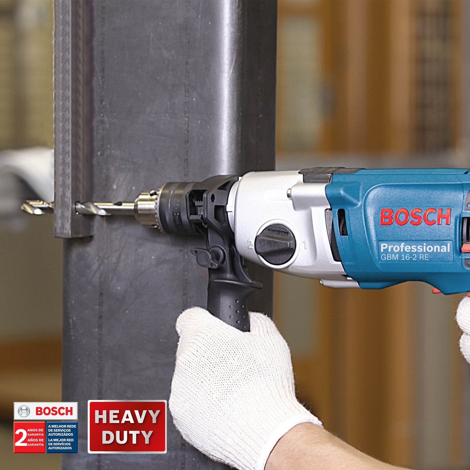 TALADRO ROTACIÓN REVERSIBLE GBM 16-2 RE - Image 2