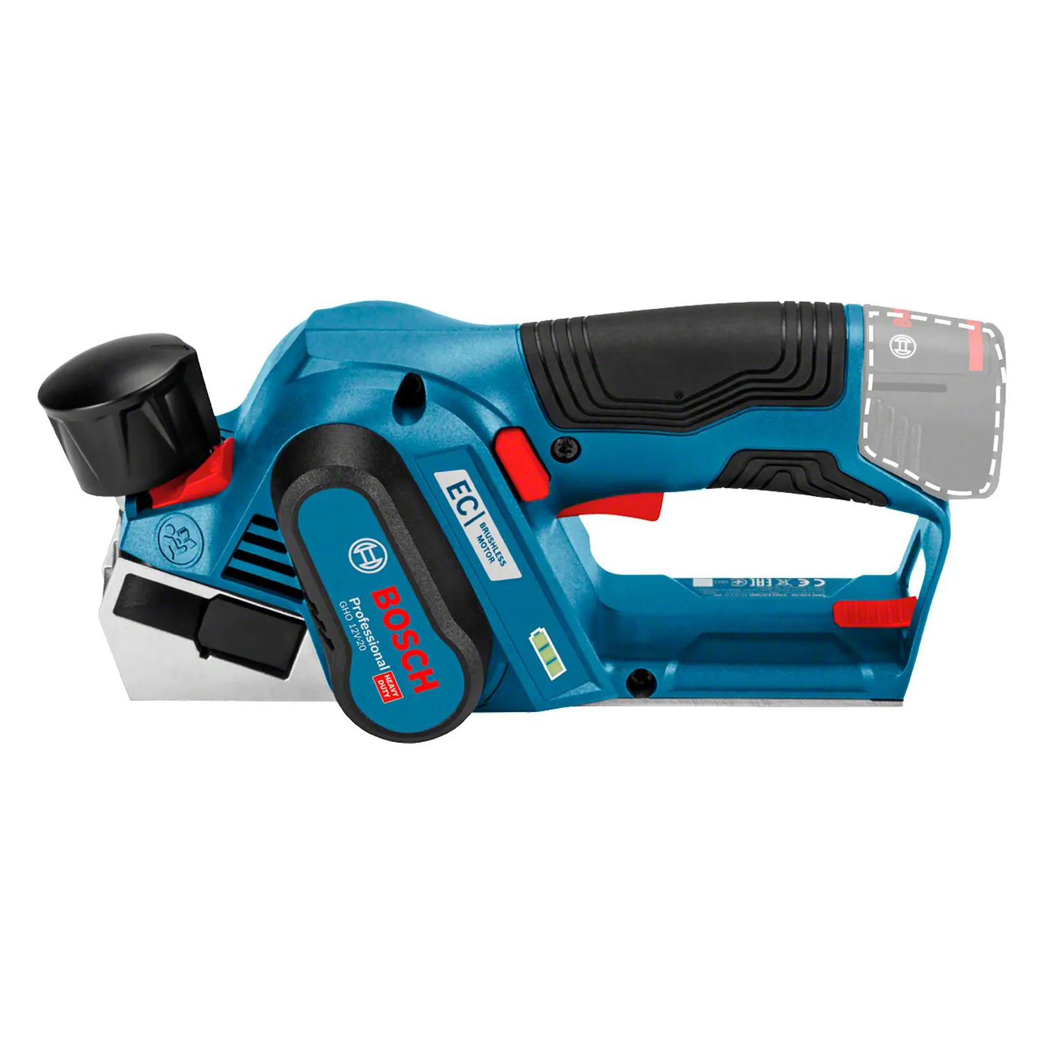 CEPILLO BOSCH GHO 12V-20 BARETOOL - Image 3