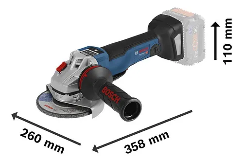 PULIDORA BOSCH GWS 18V-10 PSC - Image 3