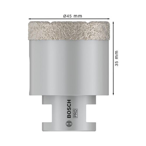 COPA DIAMANTADO EN SECO M14-BEST [1-3/4X1-3/8] / [45X35X14MM] / [CERAMICA]