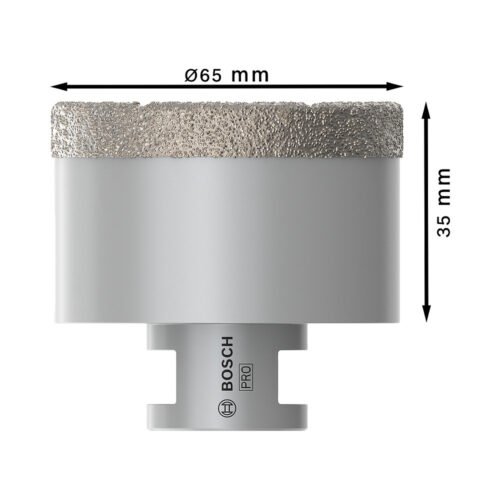 COPA DIAMANTADO EN SECO M14-BEST [2-9/16X1-3/8] / [65X35X14MM] / [CERAMICA]