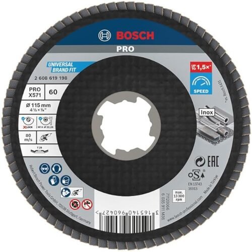 DISCO FLAP CURVO-BEST [4-1/2]/[115MM]/METAL GR 60