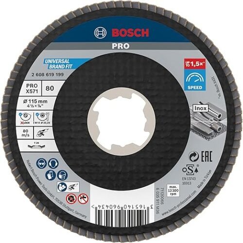 DISCO FLAP CURVO-BEST [4-1/2]/[115MM]/METAL GR 80
